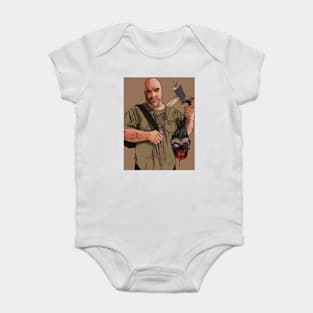 Axe Wielding Zombie Slayer Baby Bodysuit